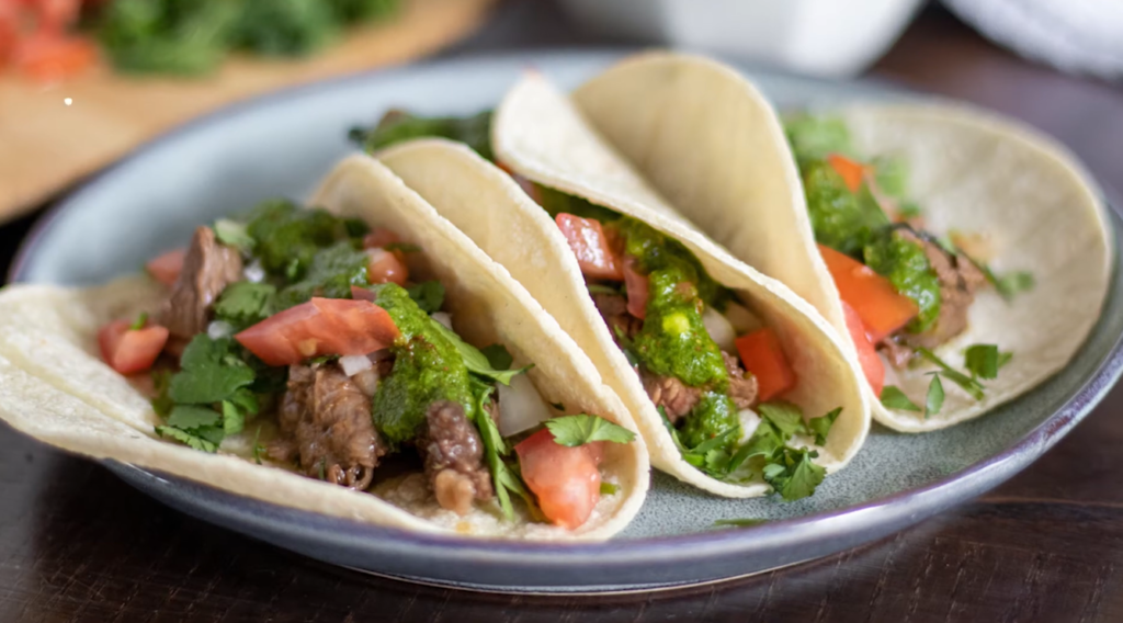 Chimichurri Steak Tacos