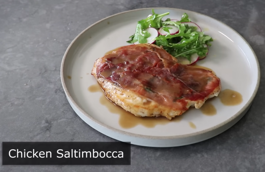 Chicken Saltimbocca