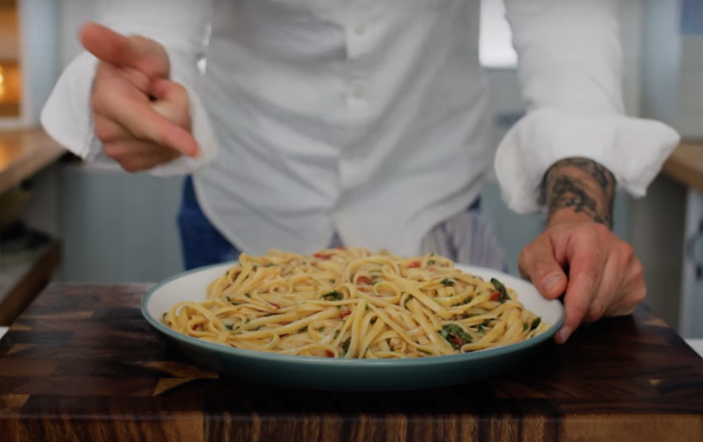 garlic anchovy pasta