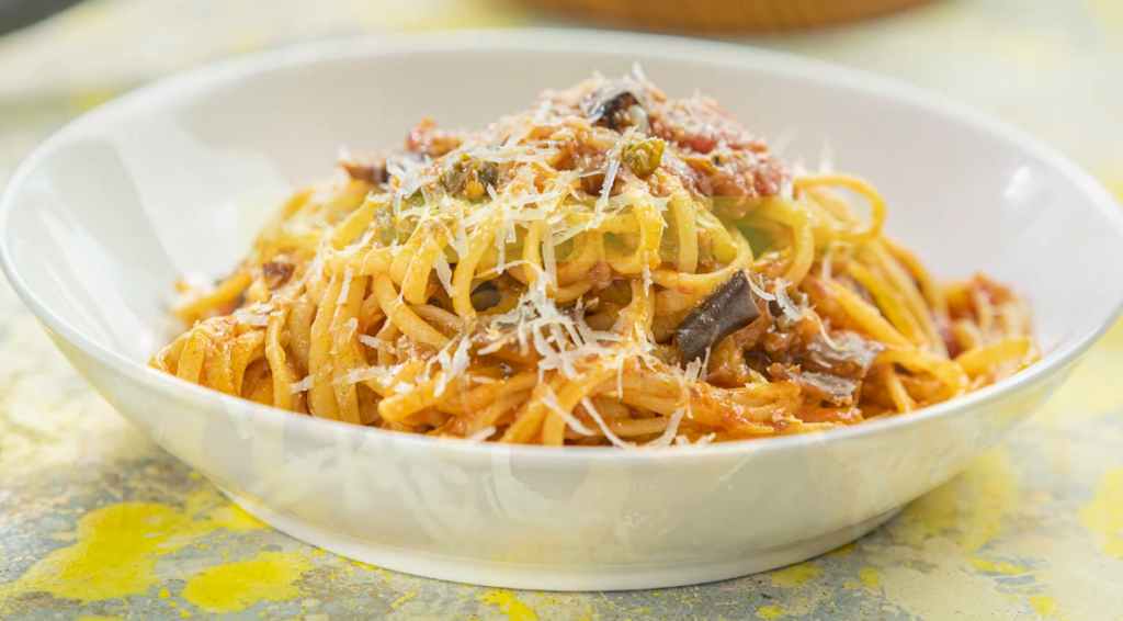 Pasta alla Norma ( Eggplant Pasta )